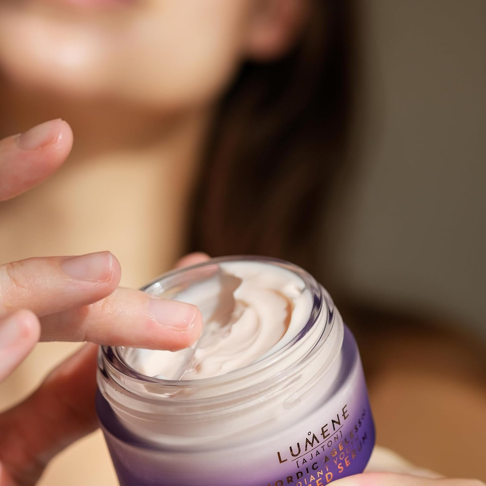 LUMENE Nordic Ageless [AJATON] Radiant Youth Pressed Serum, Vegan 50ml