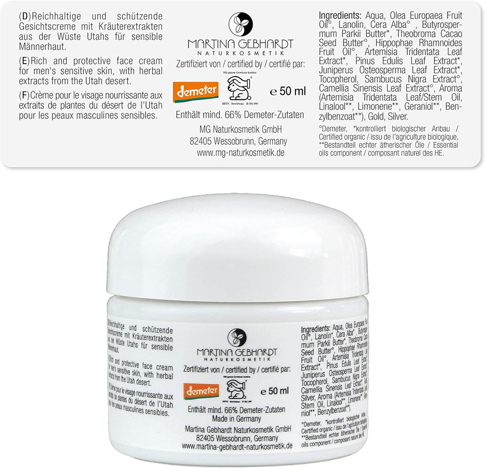 Martina Gebhardt Wild Utah Skin Cream 50 ml