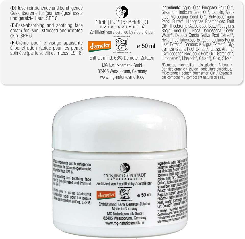 Martina Gebhardt Summer Time Cream Summer Time Cream 50 ml