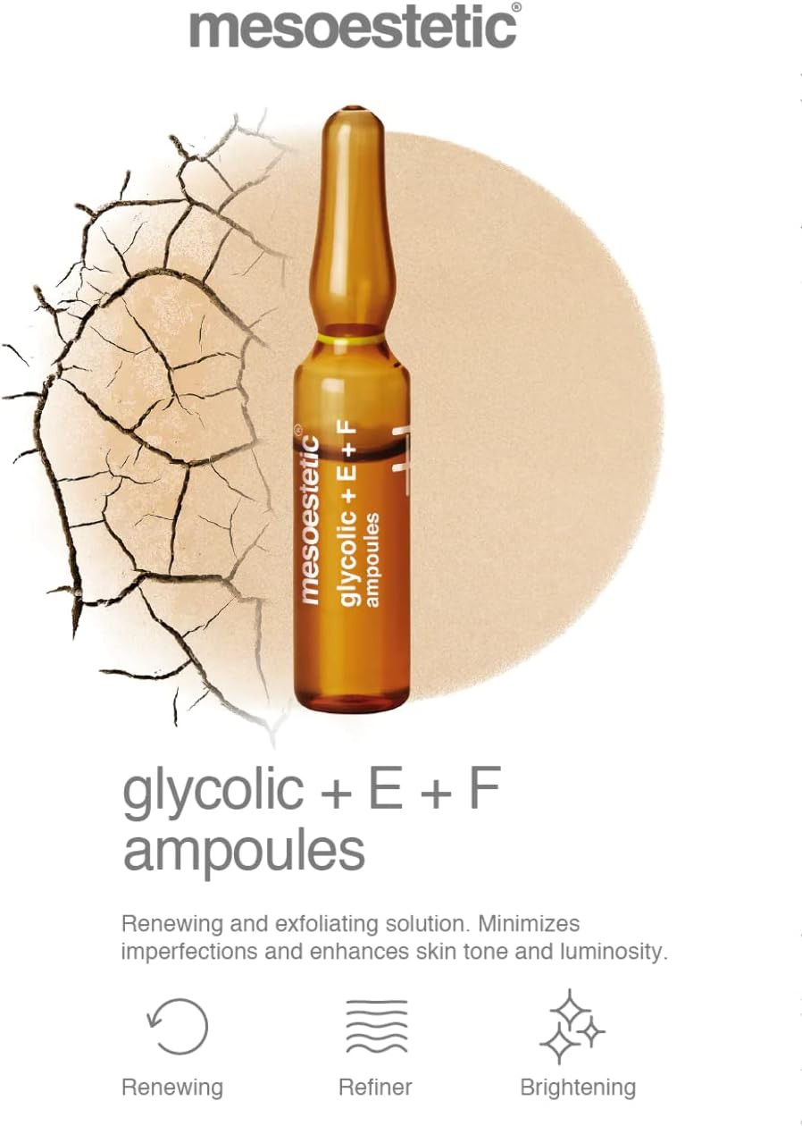 Mesoestetic Glycolic + E+ F Ampoules 10x2ml