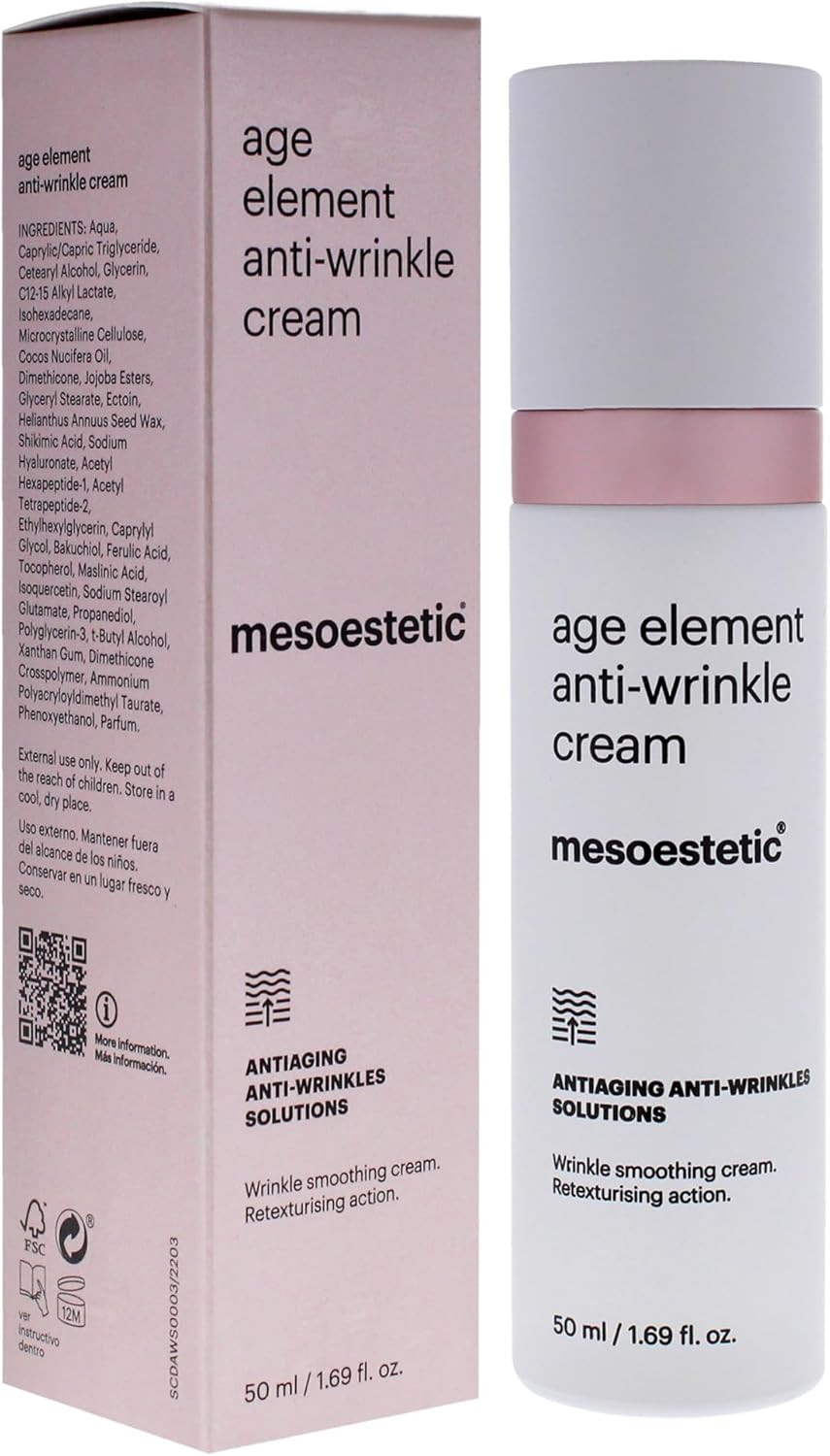 Age Element Anti Wrinkle Cream by Mesoestetic for Unisex - 1.69 oz Cream