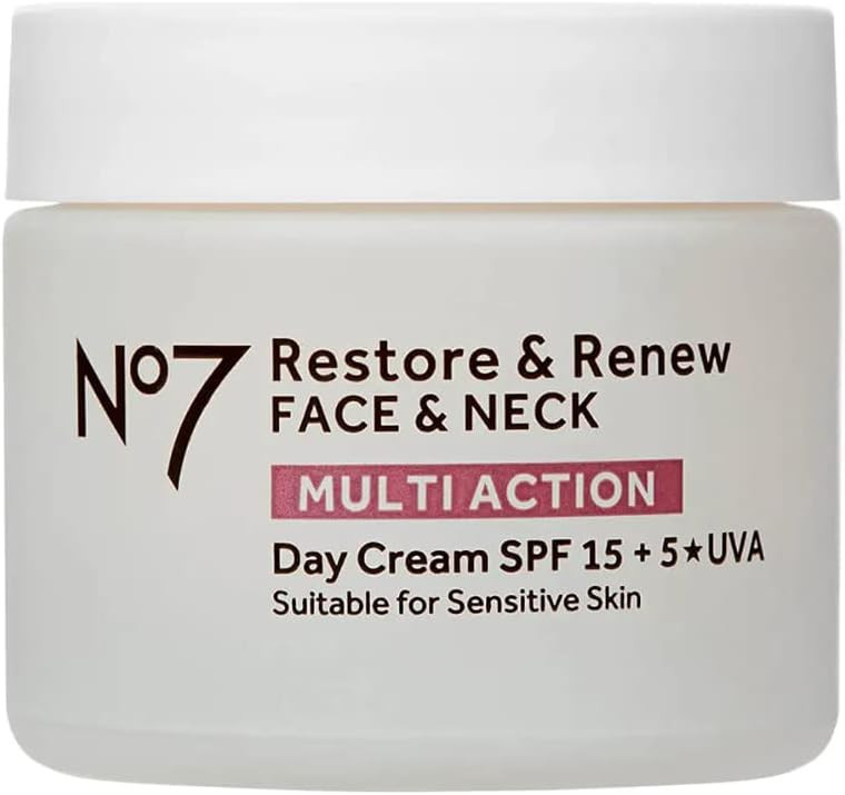 No7 Restore & Renew Face & Neck Multi Action Day Cream 50ml