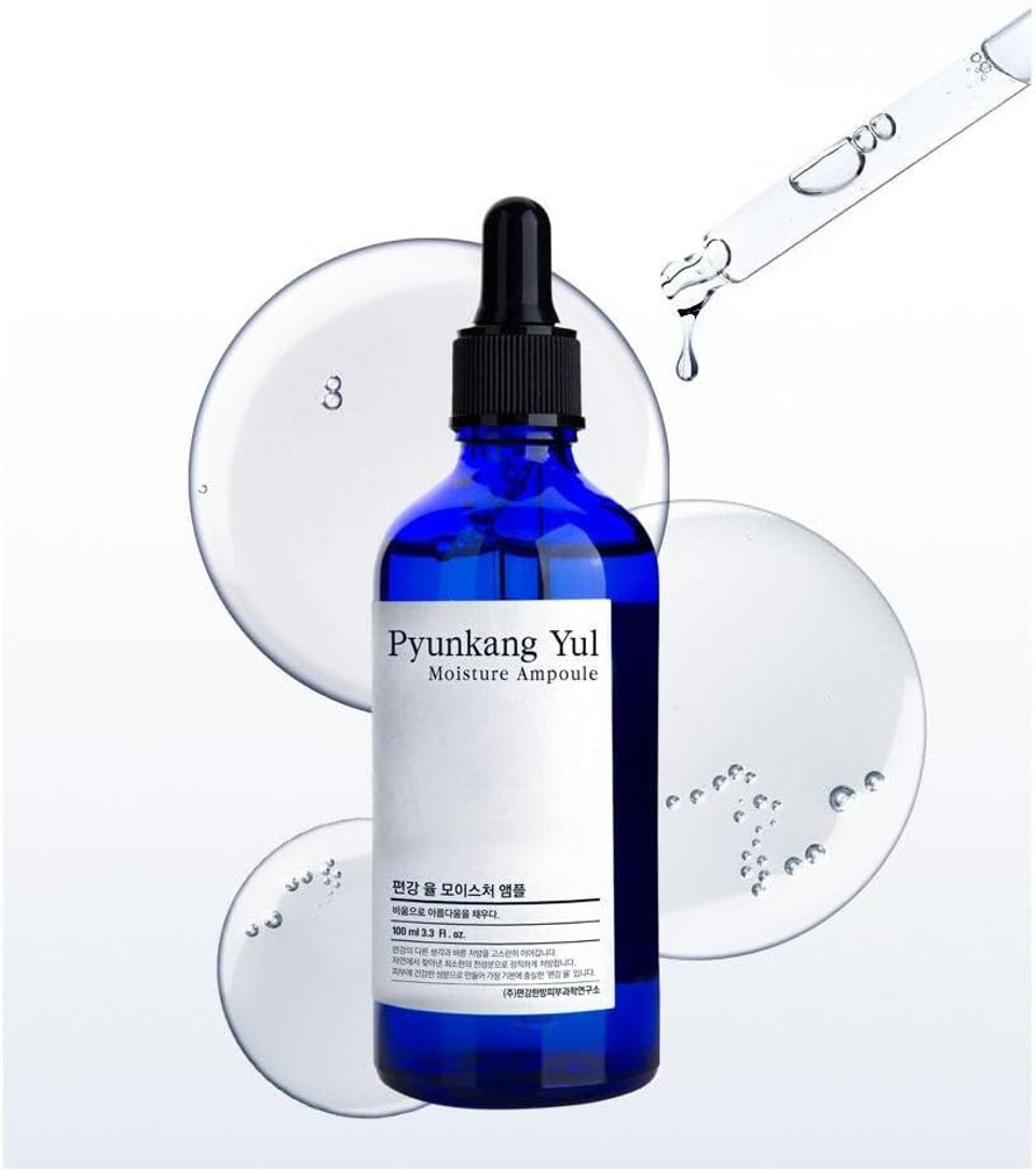 [PKY] Pyunkang Yul Ultimate Calming Solution Ampoule for Sensitive Skin with Patented Ingredients, Serum Intensely Calms & Soothes Redness with Cica & Tea Tree, Korean Skincare (1.01 Fl. Oz, 30ml)