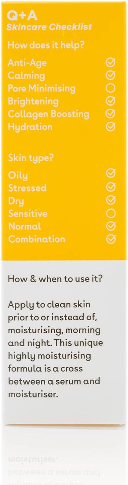 Q+A Vitamin C Brightening Face Serum (30ml), Vitamin C Serum for Face with Hyaluronic Acid, Hydrating and Anti-Ageing, Fragrance Free Skincare, Brightens Skin and Evens Out Skin Tone