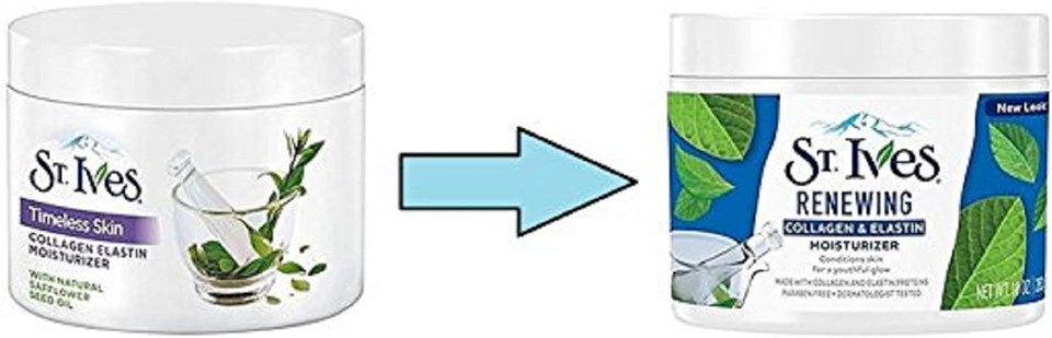 St. Ives Timeless Skin Collagen Facial Moisturizer, 10 Oz per pack - (2 Pack)