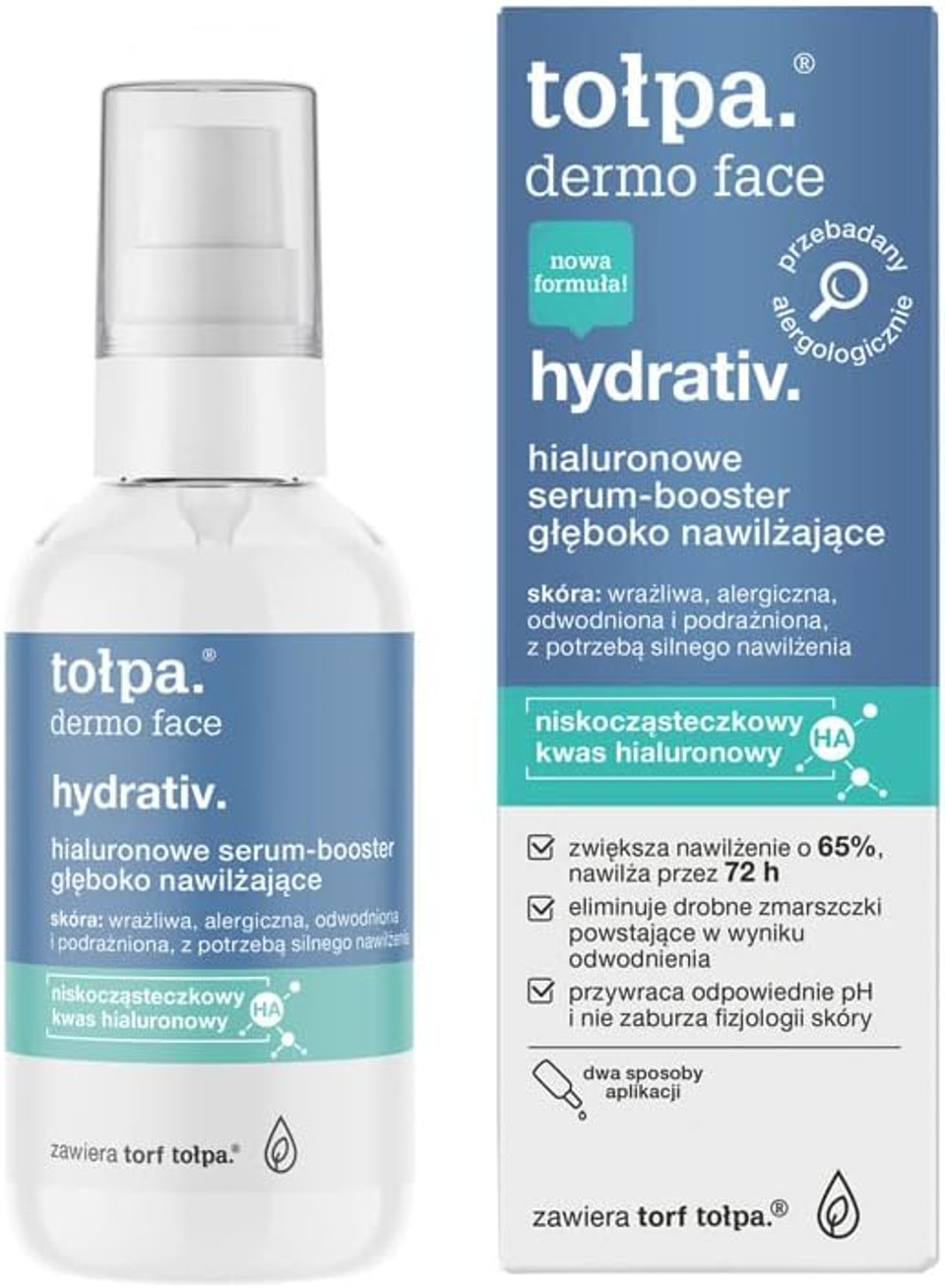 TO?PA Dermo Face Hydrativ Liquid Moisturizing Essence Under The Cream - 75ml