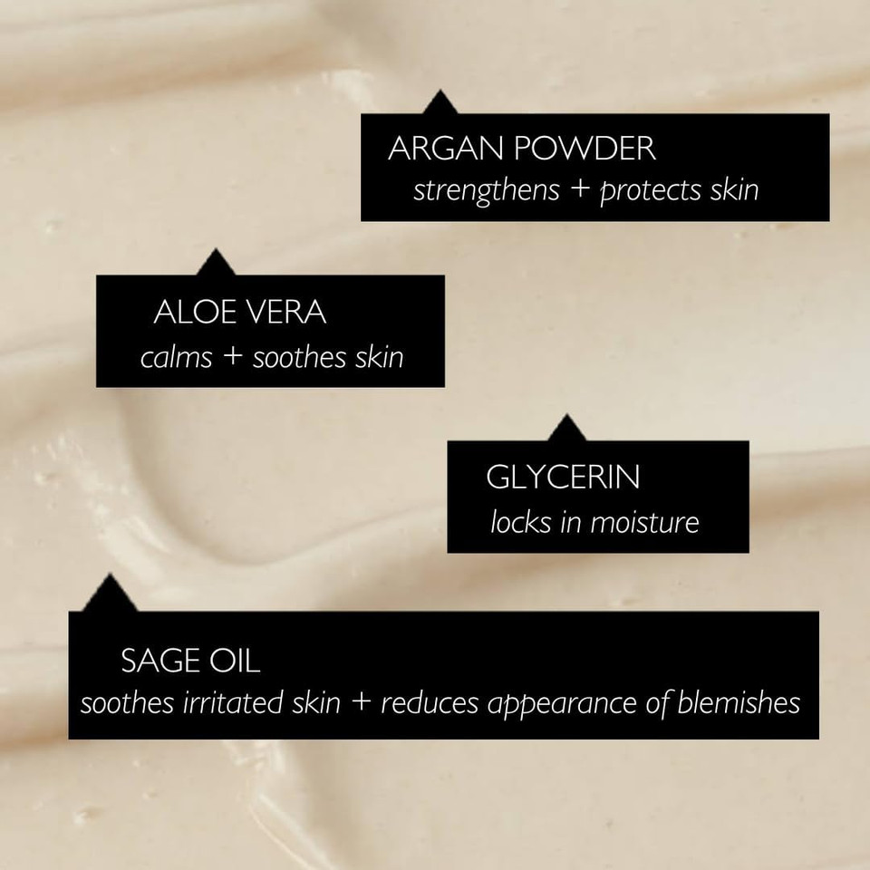 UpCircle Face Moisturiser with Argan Powder 60ml - Nourishing Day Cream - Vitamin E, Aloe Vera, Glycerin, Shea + Coconut Butter - Natural, Vegan + Cruelty-Free