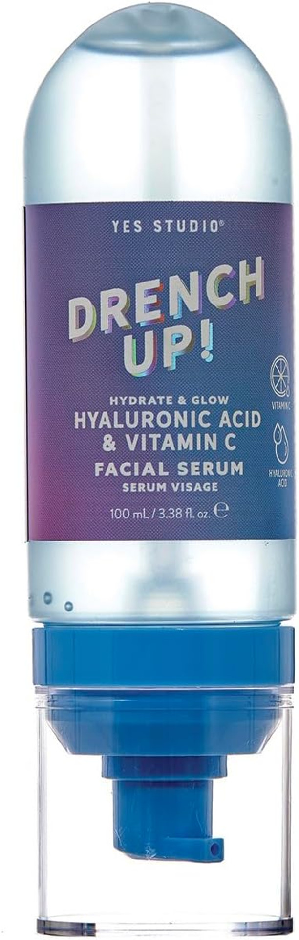 Yes Studio Drench Up! Hylauronic Acid & Vitamin C Facial Serum Vegan - 100ml