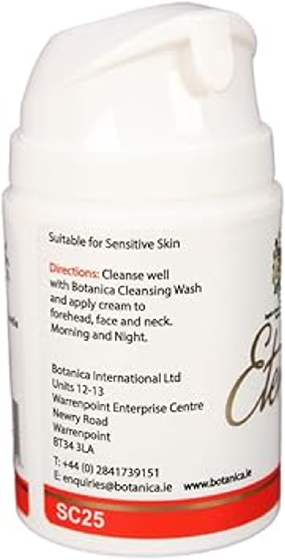 Botanica Eternal Youth Cream 50ml - Retinol Face Moisturiser with Aloe Vera, Rosehip Oil, Vitamin E & D, Omega 3 - Non-Greasy, Hydrating & Anti-Aging Night Cream - Vegan & Cruelty-Free