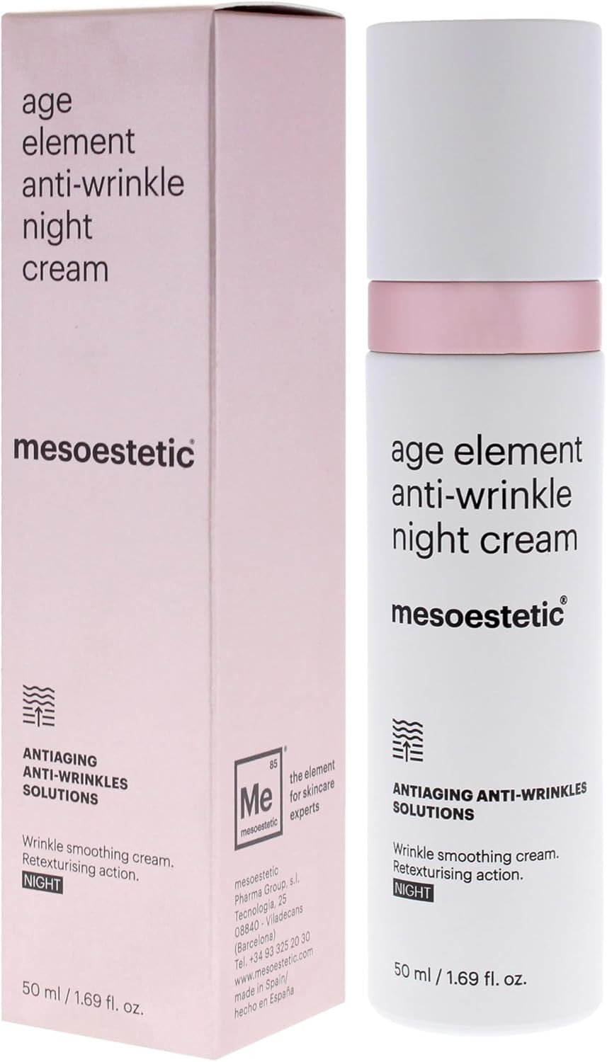 Age Element Anti Wrinkle Night Cream by Mesoestetic for Unisex - 1.69 oz Cream