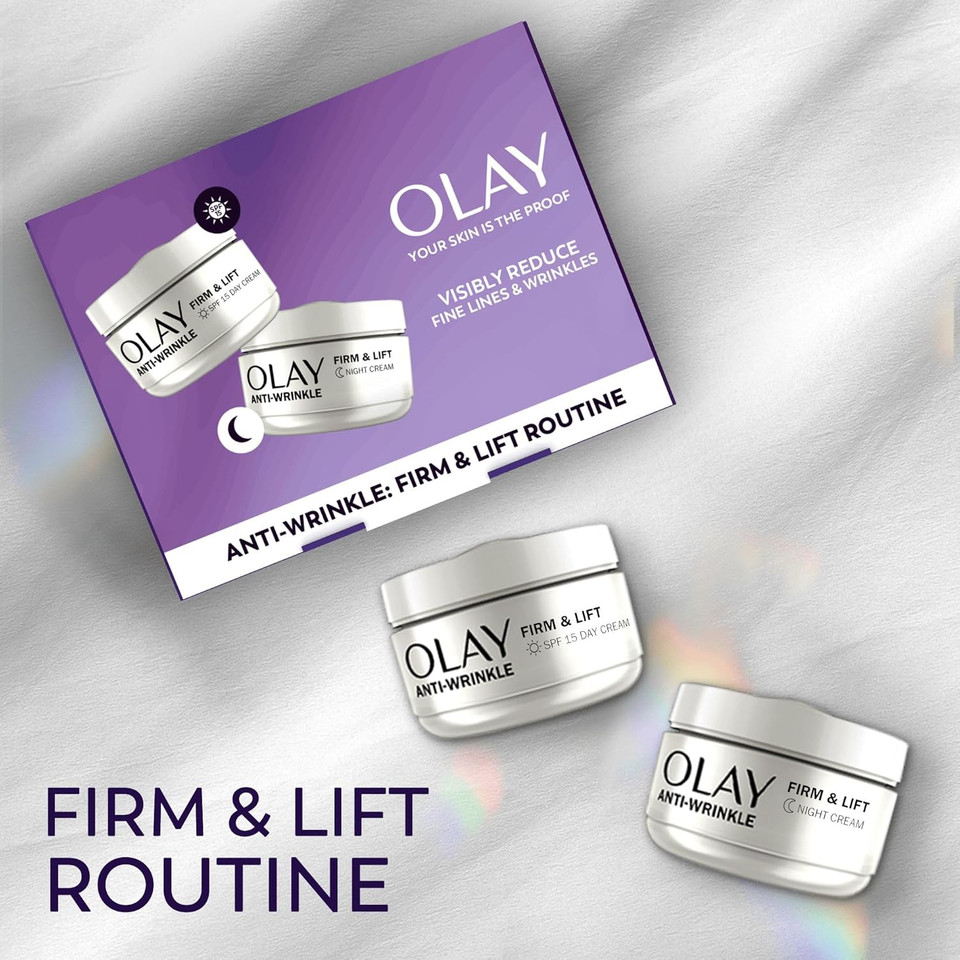 Olay Anti-Wrinkle Pro Vital Night Cream, Helps Visibly Reduce Fine Lines & Wrinkles, For Mature Skin, 50ml