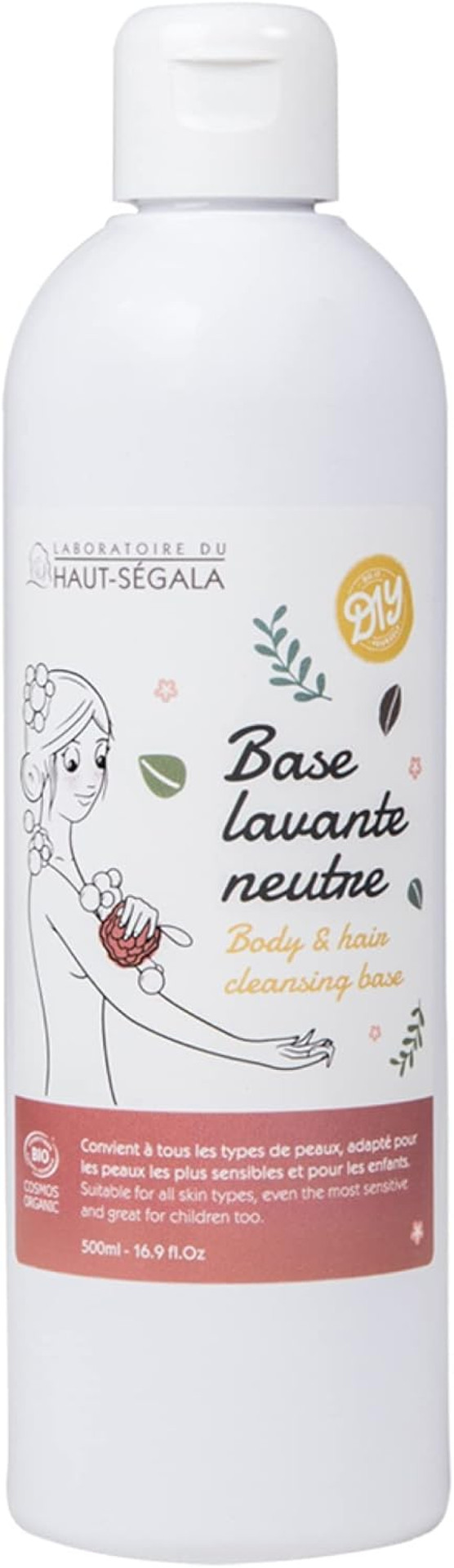 Laboratoire du Haut-Ségala Organic Neutral Cleansing Base 500 ml