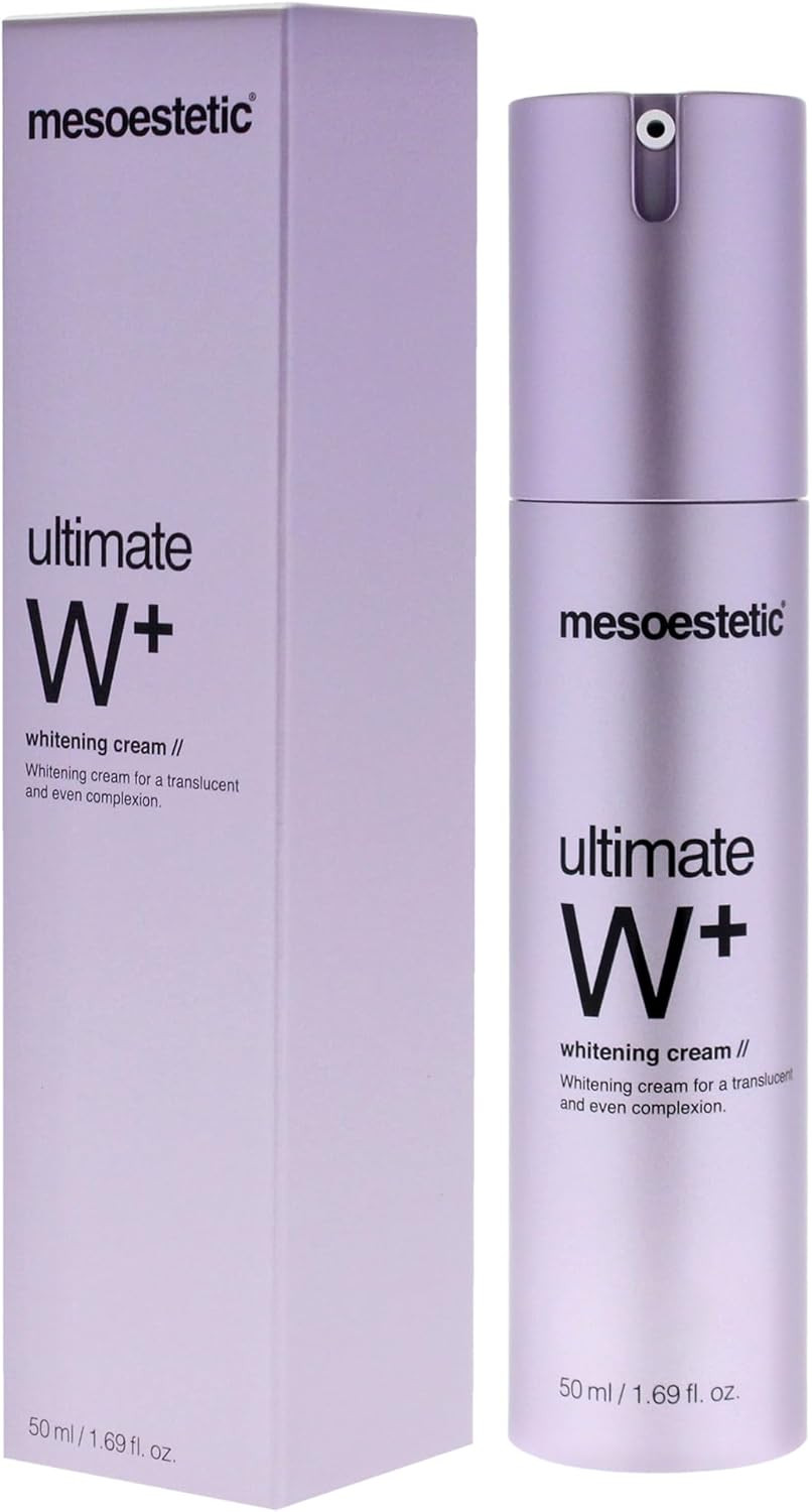 Ultimate W Plus Whitening Cream by Mesoestetic for Unisex - 1.69 oz Cream