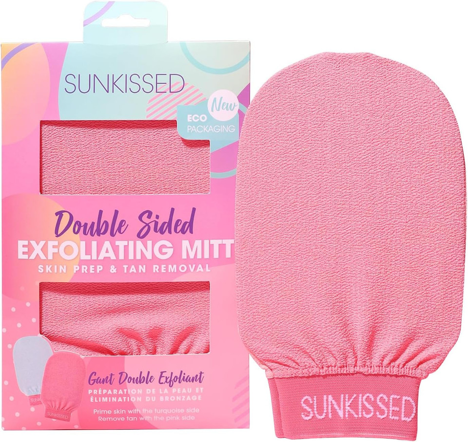 Sunkissed Tan Be Gone - Dual Exfoliating Mitt