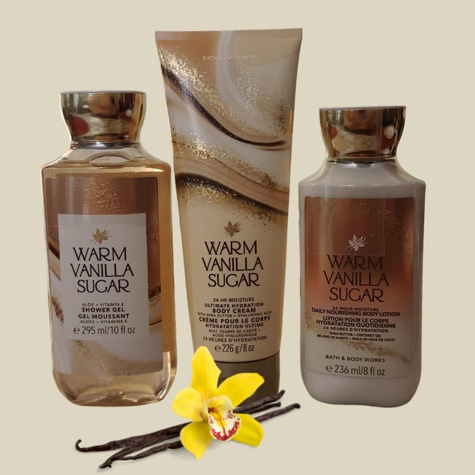 Bath & Body Works Warm Vanilla Sugar Gift Set by Bath & Body Works