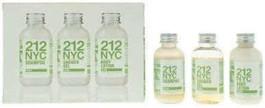 Carolina Herrera 212 NYC Gift Set 50ml Shampoo + 50ml Shower Gel + 50ml Body Lotion Gift Set - See Description
