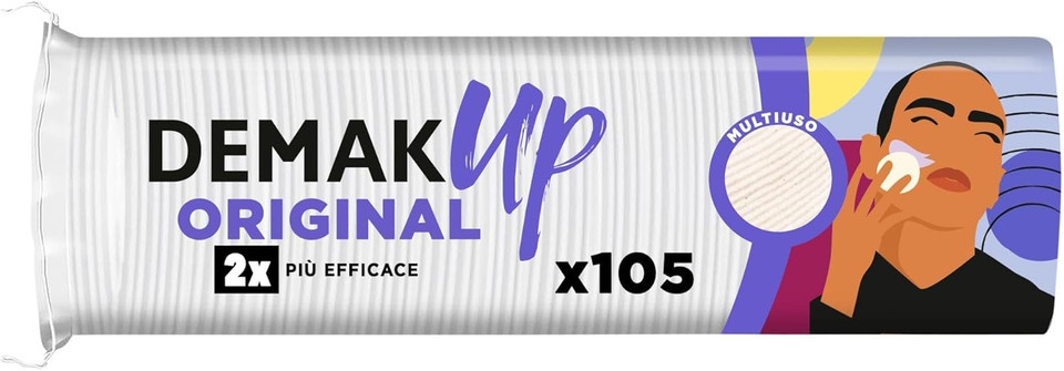 Demak'Up Original Cotton Pads Maxi Pack of 105 Pads