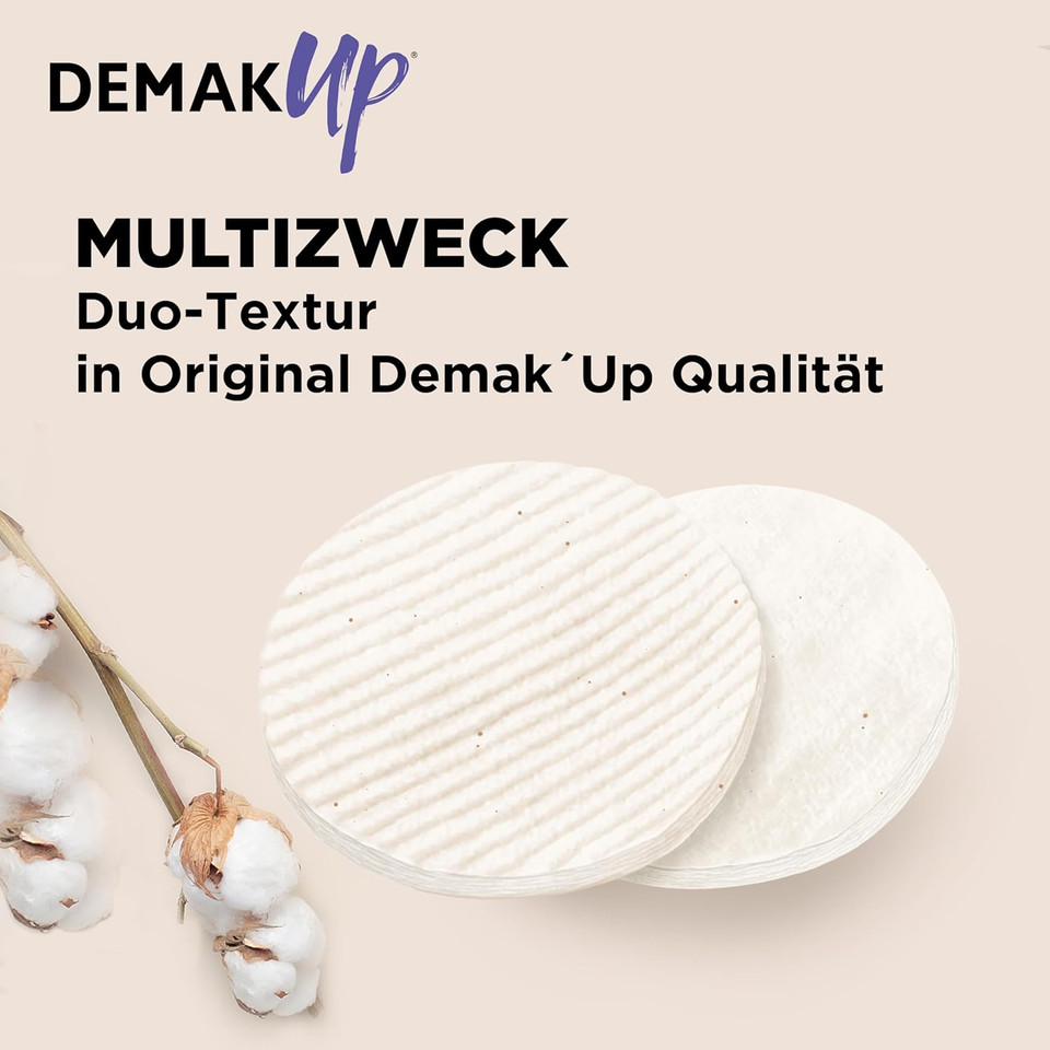 Demak'Up Original Cotton Pads Maxi Pack of 105 Pads
