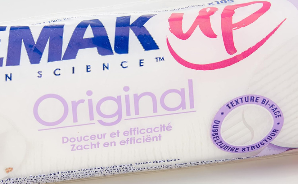 Demak'Up Original Cotton Pads Maxi Pack of 105 Pads