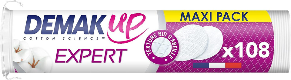 Demak'Up Duo+ - Cotton Pads for Removing Make-Up