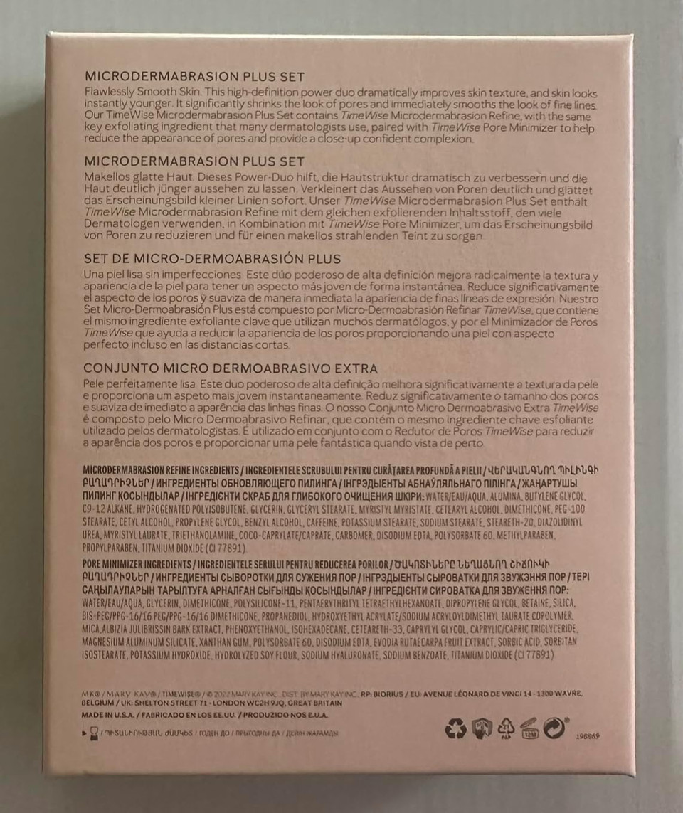 Mary Kay TimeWise Microdermabrasion ~ Step 1 & 2