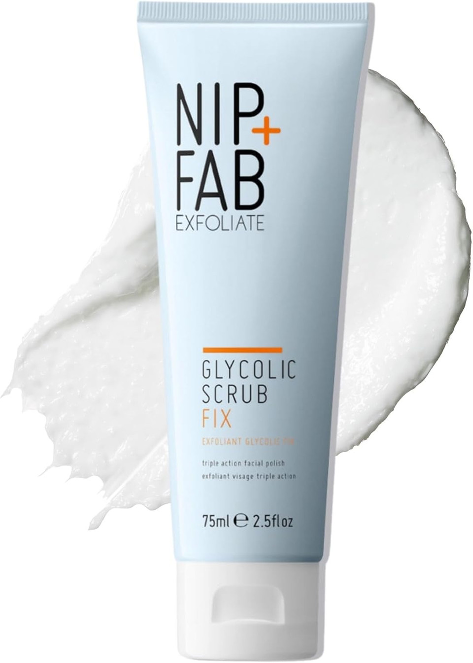 Nip + Fab The Fab Four Gift Set, Includes Bestselling Glycolic Scrub, Vitamin C Serum, Hyaluronic Hybrid Gel Cream and Salicylic Clay Mask, Perfect Gift for Secret Santa, Stocking Filler