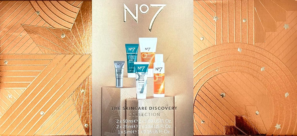 No7 The Skincare Discovery Collection, 5 Piece Gift Set