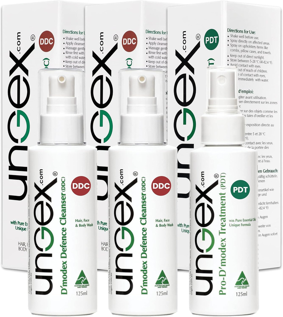 Demodex Basic Kit-p | Acne Rosacea, Blepharitis, Inflammation Solution | Ungex