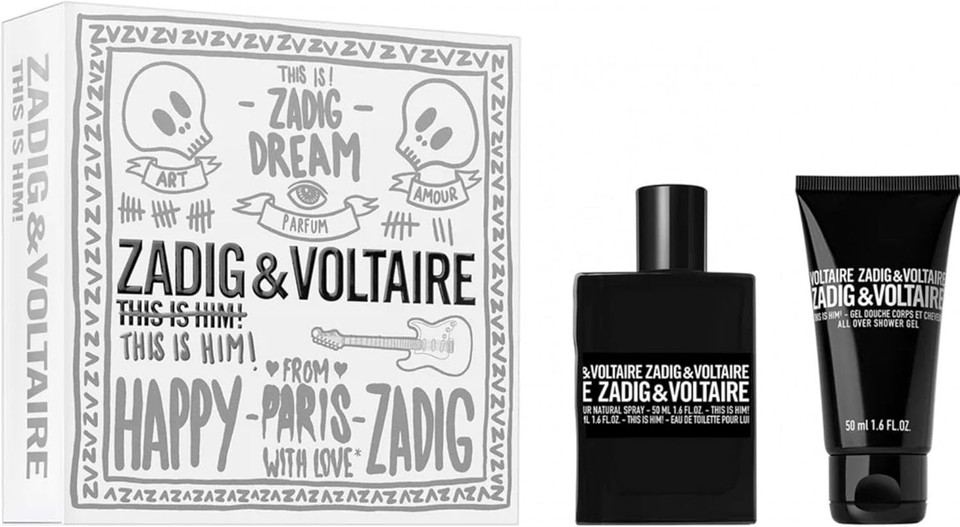 ZADIG & VOLTAIRE This is Him! Set (EDT 50ml + Shower Gel 50ml)