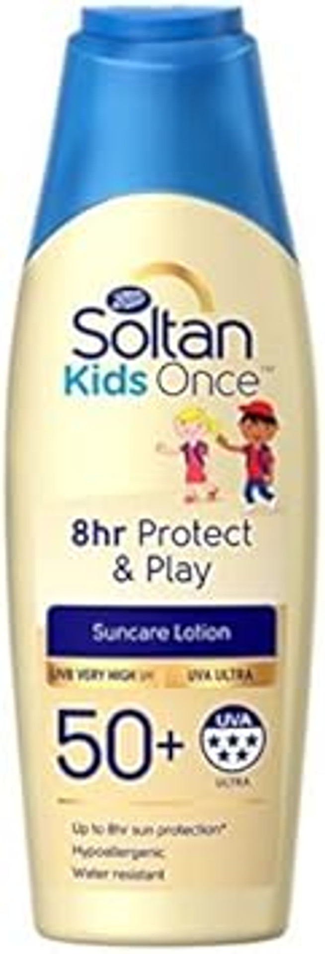 Soltan Once Kids 8hr Protect & Play lotion SPF50+ 200ml