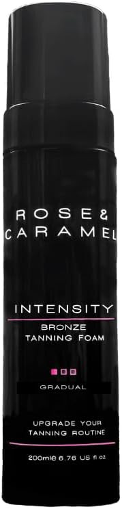 Rose & Caramel Intensity Medium - Dark Bronzed Tanning Foam 200ml