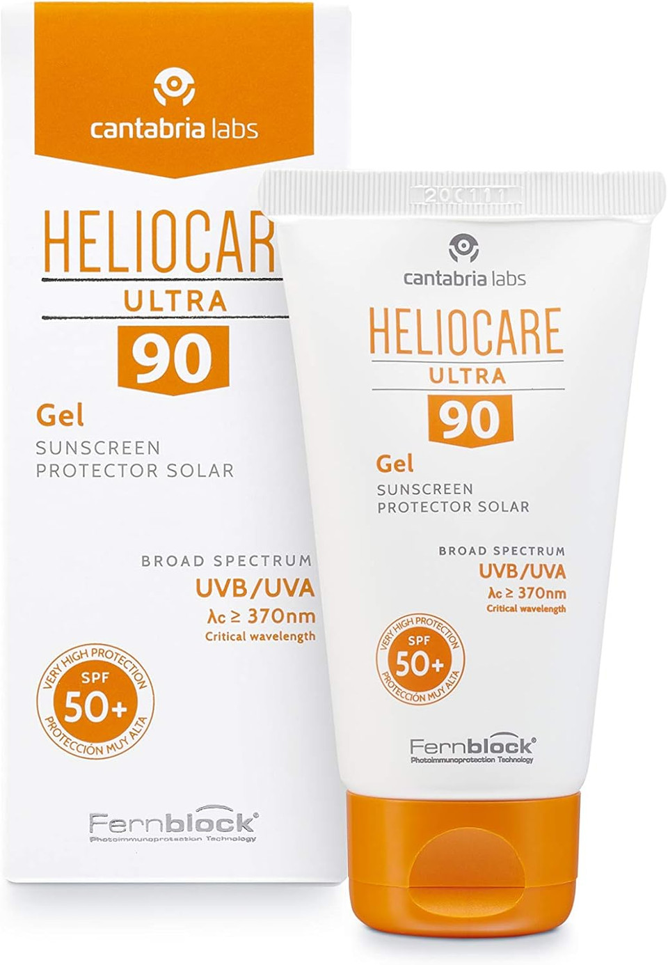 Heliocare Ultra Gel SPF 90 50ml / Gel Face Sunscreen / Daily Uva and Uvb Anti-Ageing Sun Block / Combination, Oily & Normal Skin/ Matte Finish Heliocare Ultra Gel SPF 90 50ml / Gel Face Sunscreen / Daily Uva and Uvb Anti-Ageing Sun Block / Combination, Oily & Normal Skin/ Matte Finish