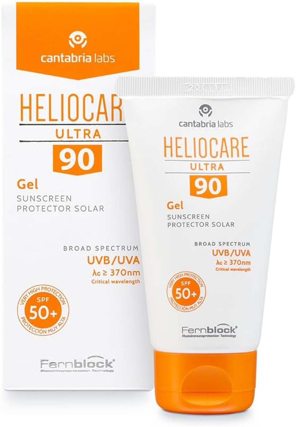 Heliocare Ultra Gel SPF 90 50ml / Gel Face Sunscreen / Daily Uva and Uvb Anti-Ageing Sun Block / Combination, Oily & Normal Skin/ Matte Finish Heliocare Ultra Gel SPF 90 50ml / Gel Face Sunscreen / Daily Uva and Uvb Anti-Ageing Sun Block / Combination, Oily & Normal Skin/ Matte Finish