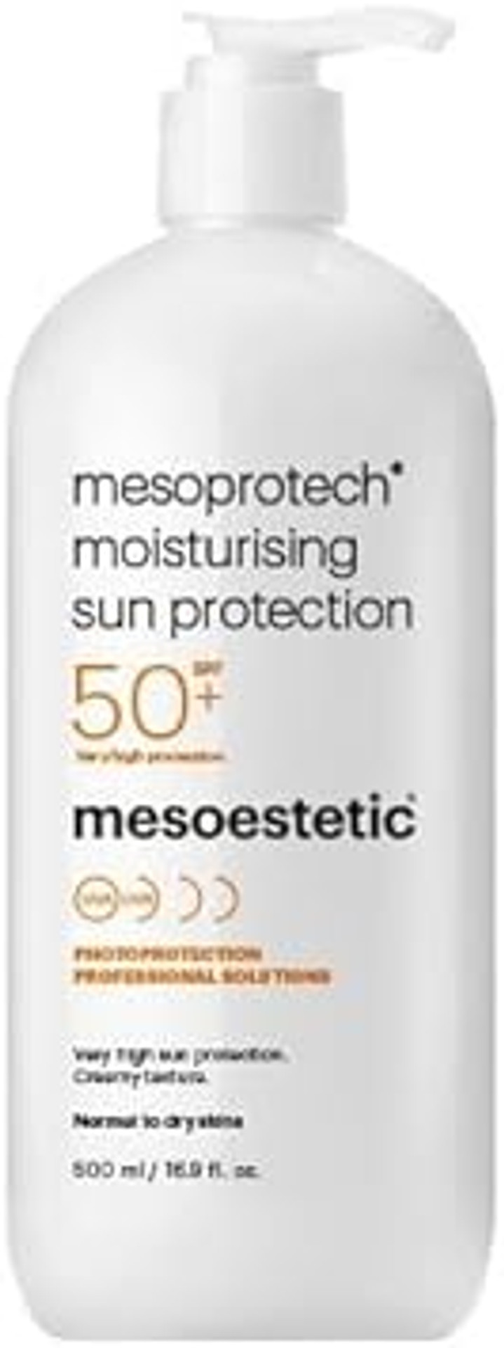 MESOESTETIC MESOPROTECH MOISTURISING SUN PROTECTION 500ml