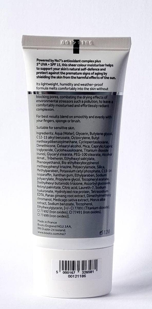 No7 Shield & Defend City Light Tinted Moisturiser - DEEP - spf15, 50ml (pack of 1)