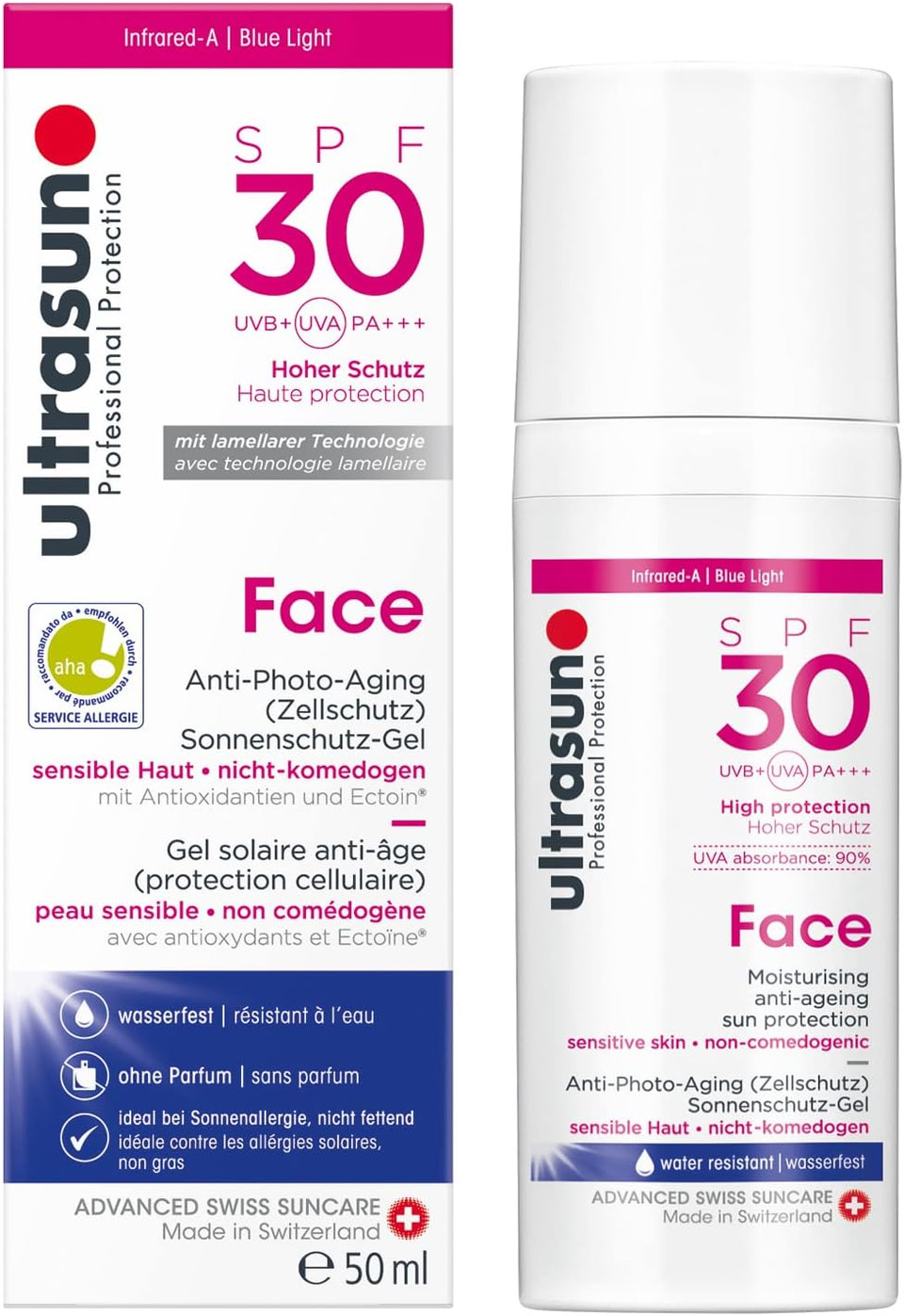 Ultrasun Anti-Ageing Face SPF30 50ml