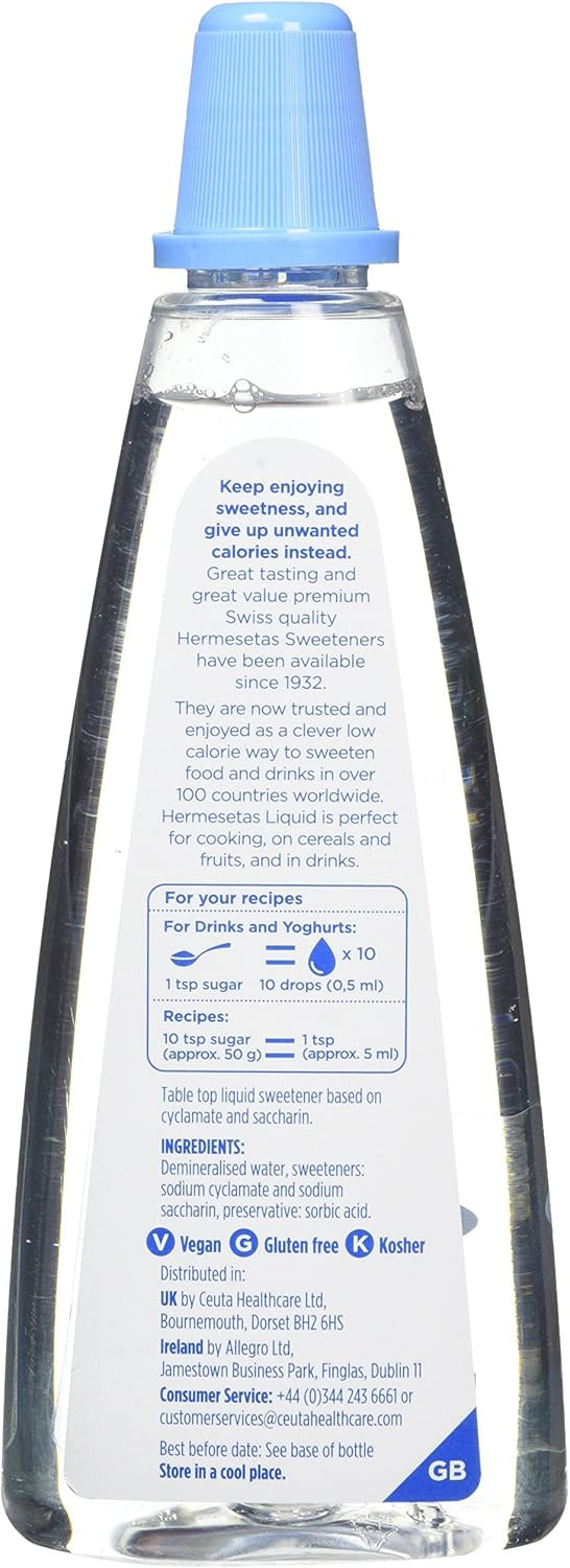 Hermesetas Liquid 200 ml (Pack of 1)