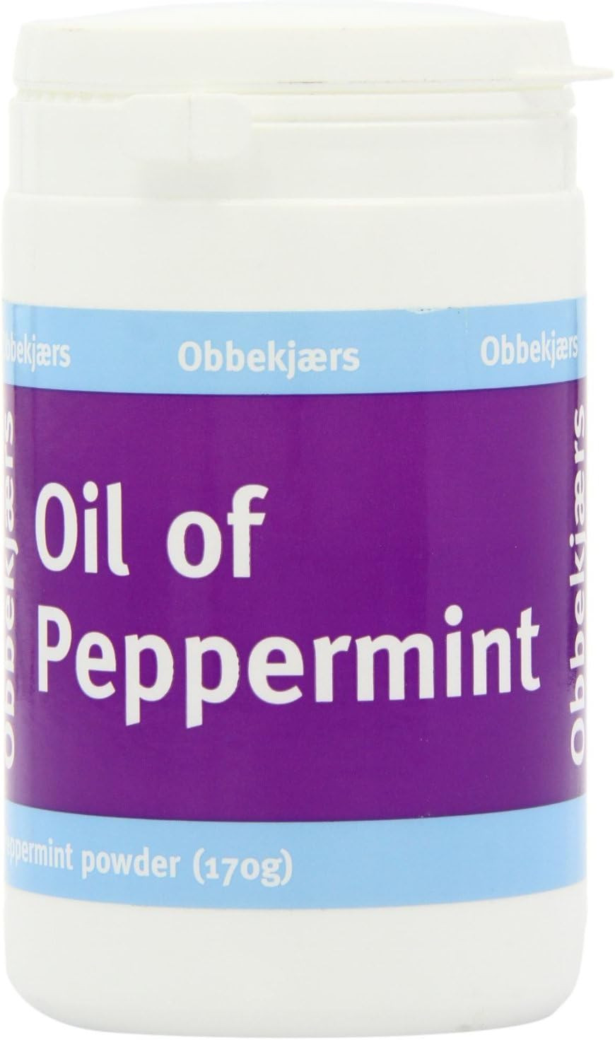 Obbekjaers Oil Of Peppermint 170g X 2 (Pack of 2)