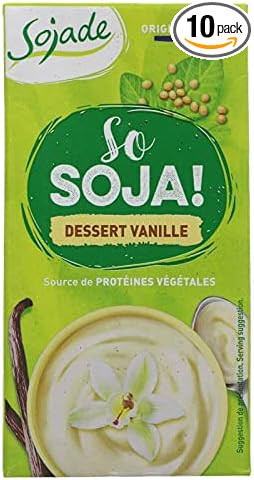 SOJADE | Vanilla Custard Style Dessert | 10 x 530ml (UK)