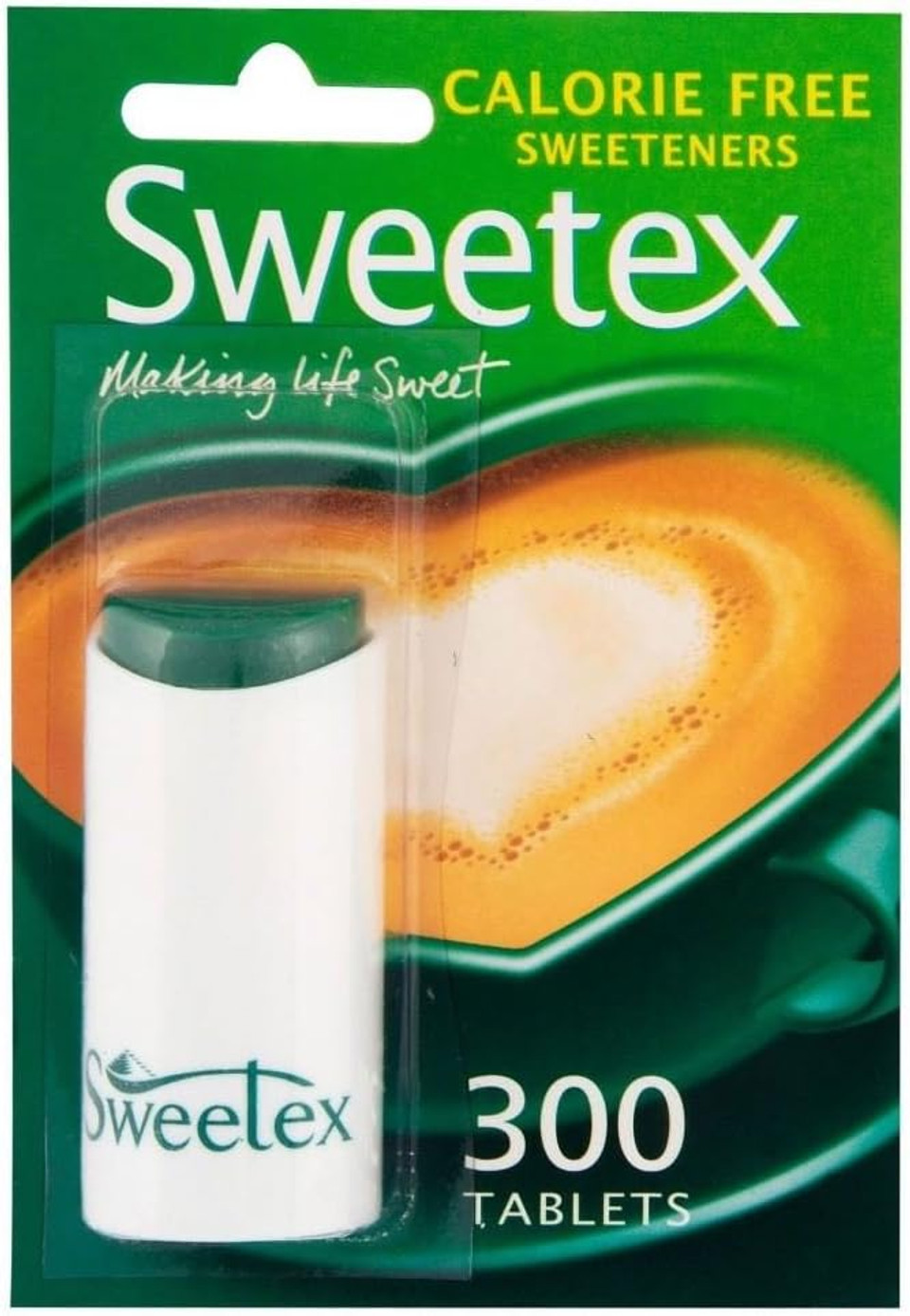 Sweetex Calorie Free Sweeteners Tablets (300) - Pack of 6