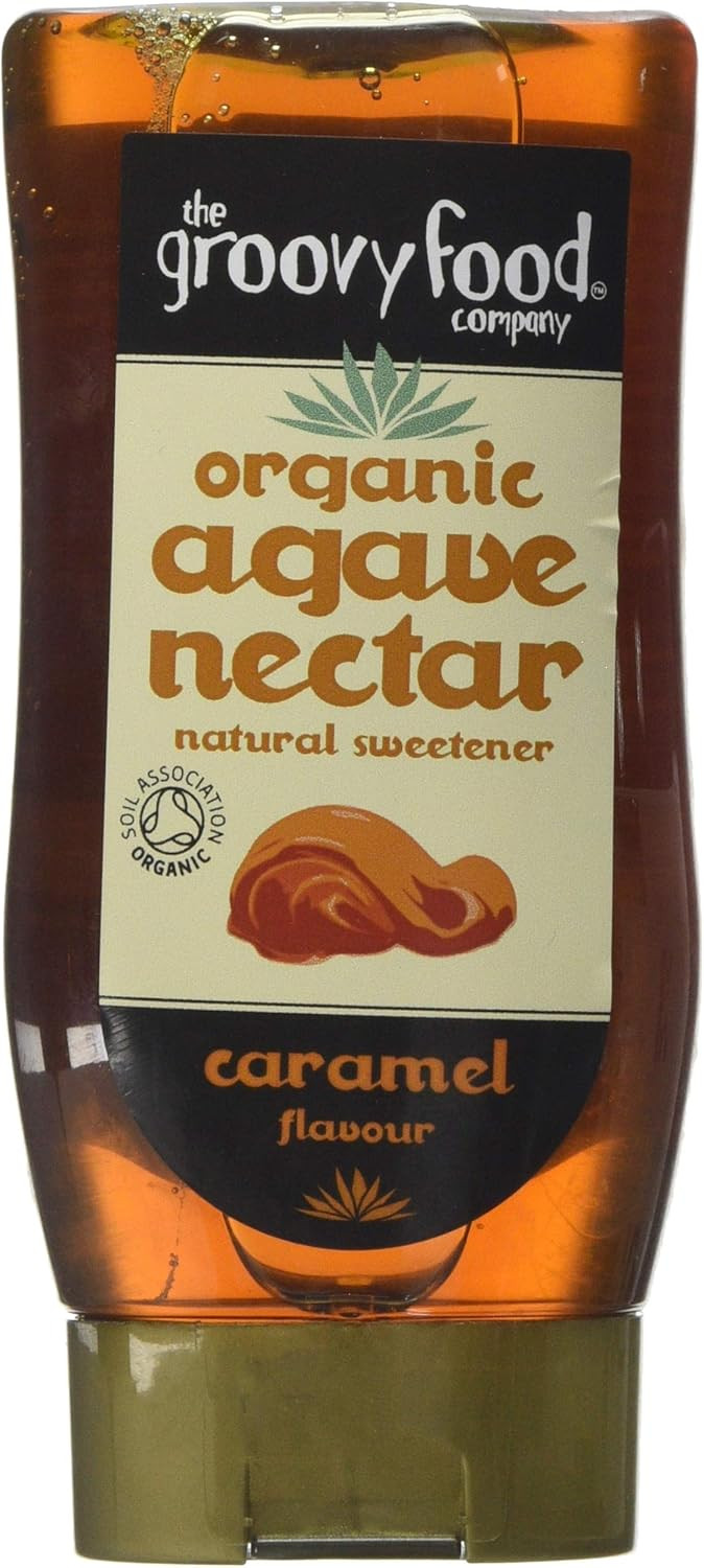 Groovy Food Company Organic Agave Nectar, Cinnamon, 250 ml, (Pack of 3)