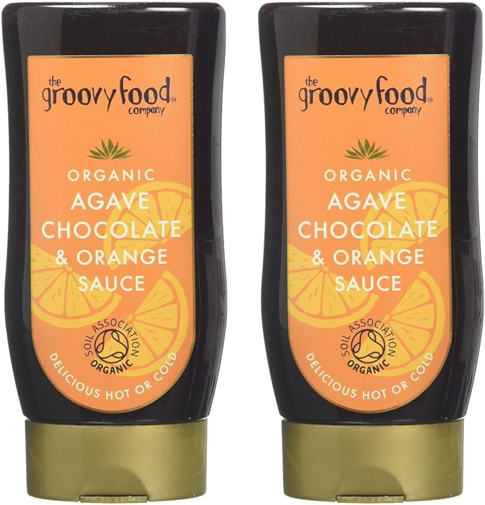 Groovy Food Company Organic Agave Chocolate Orange Sauce, 250ml