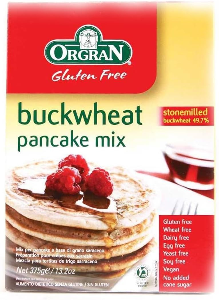 Orgran | Buckwheat Pancake Mix | 5 x 375g