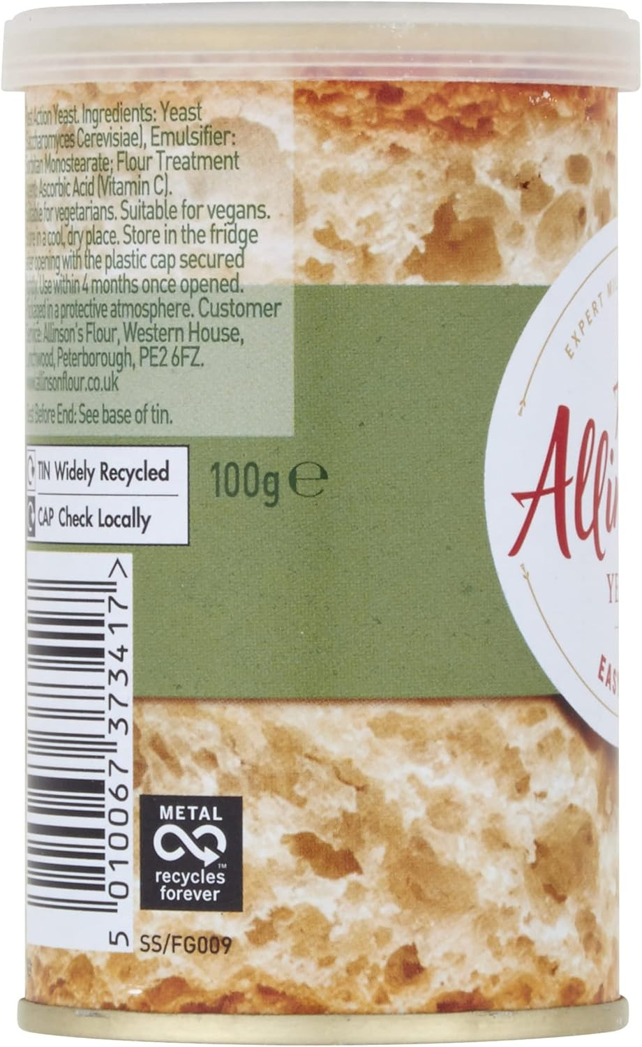 Allinson Allinson Easy Bake Yeast 100 g (Pack of 10)