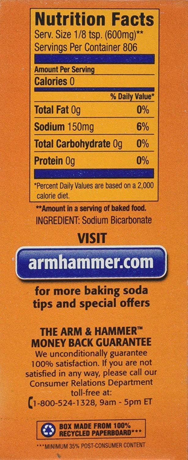 Arm & Hammer Baking Soda, 16 Oz - 2 Pack