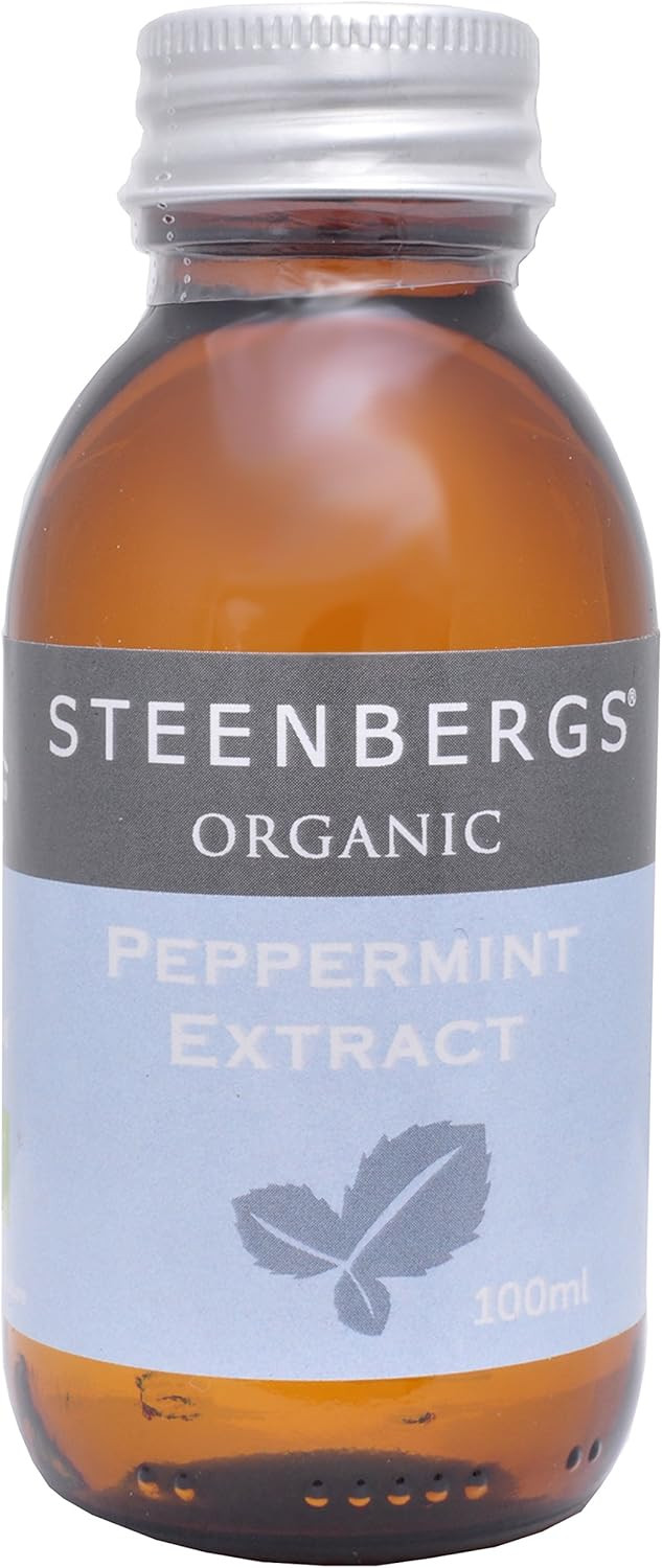 Steenbergs Organic Peppermint Extract 100 ml (Pack of 3)