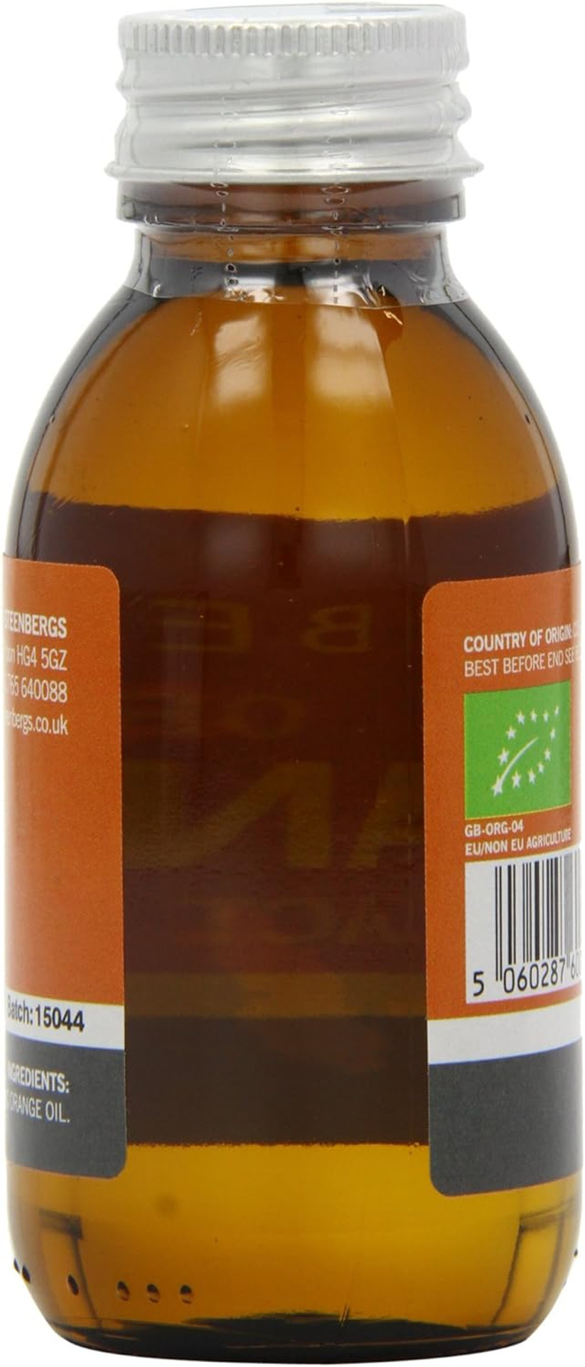 Steenbergs Organic Orange Extract, 100ml