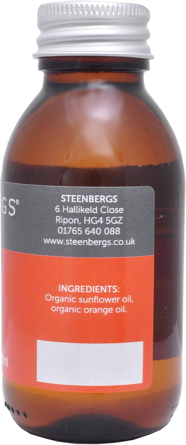 Steenbergs Organic Orange Extract 100 ml (Pack of 2)