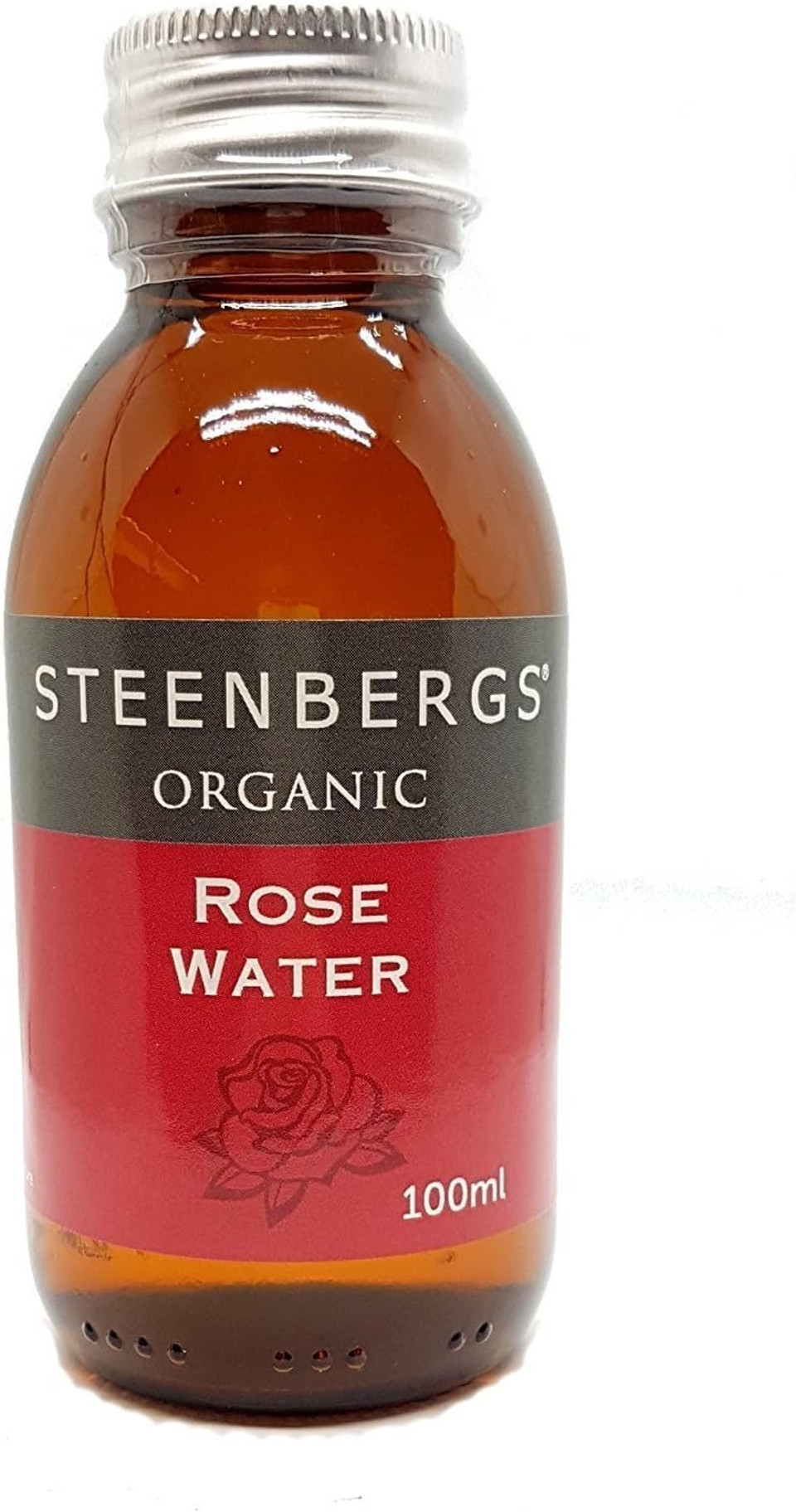 Steenbergs Organic Rose Water 100ml (Pack of 2)