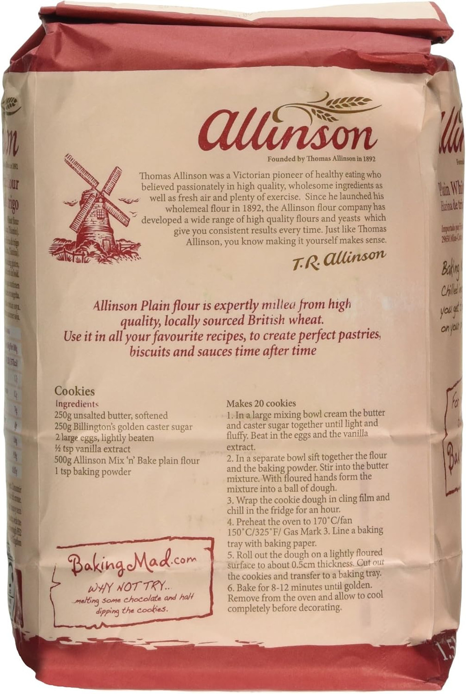 Allinson Mix 'n' Bake Plain Flour, 1.5kg